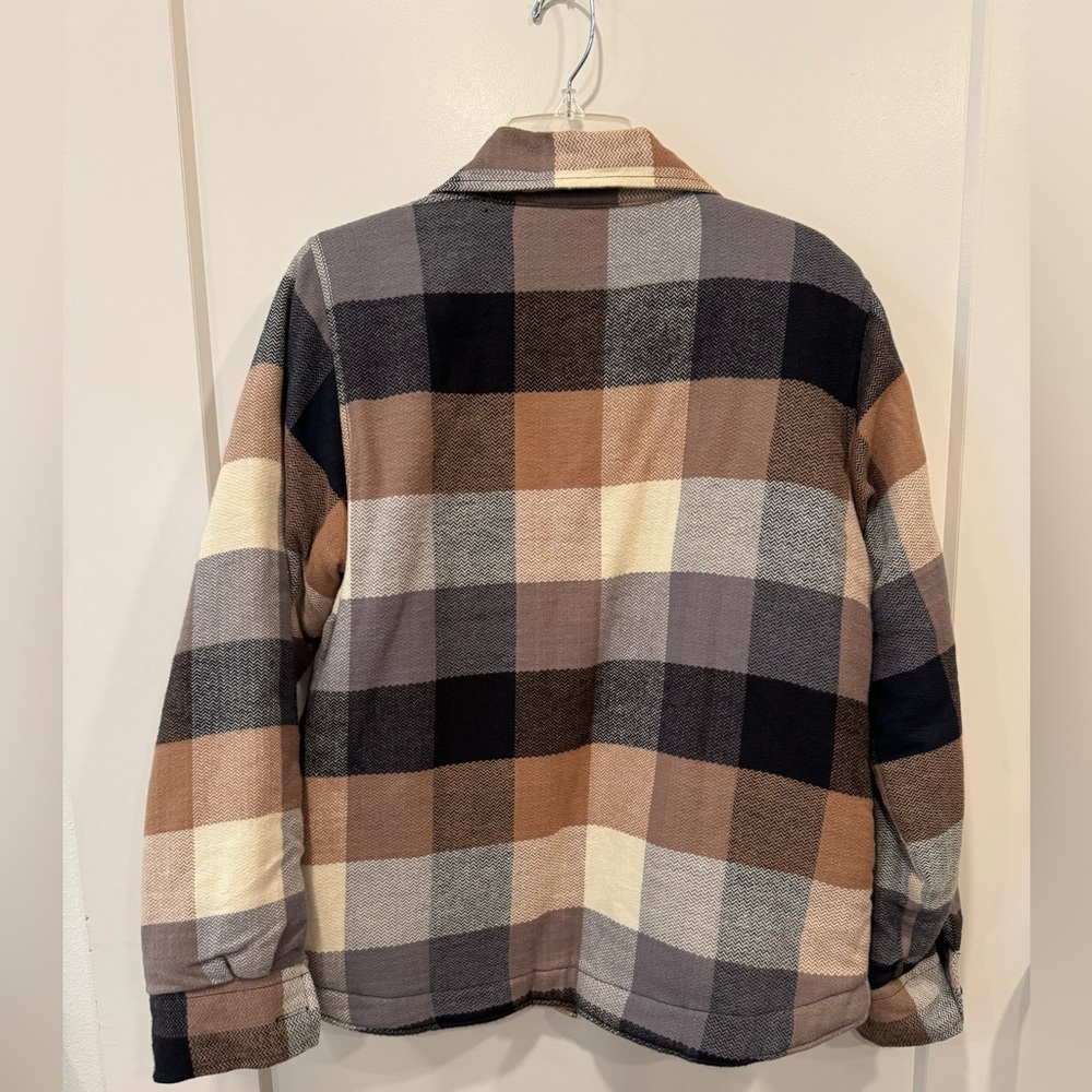 Kavu Quilted Flannel Jacket Women’s Size Large - Picture 5 of 7